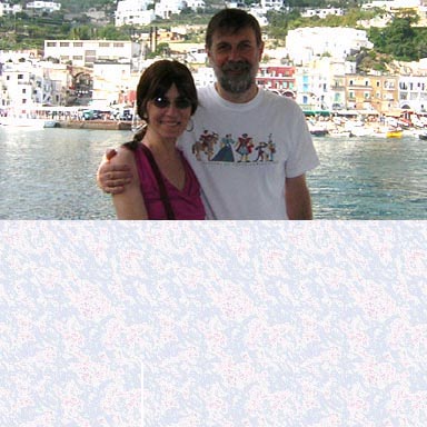 Myra & I in Capri